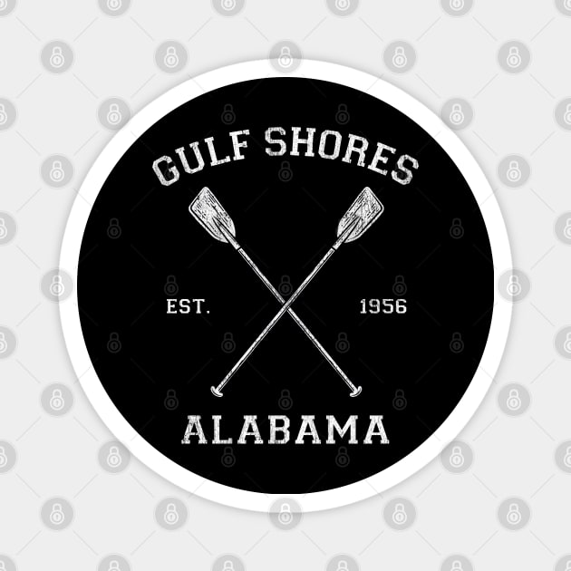 Gulf Shores Alabama Vacation Magnet by Vector Deluxe